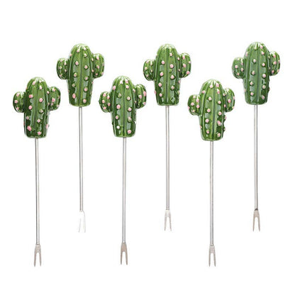 Cactus Picks - Set of 7