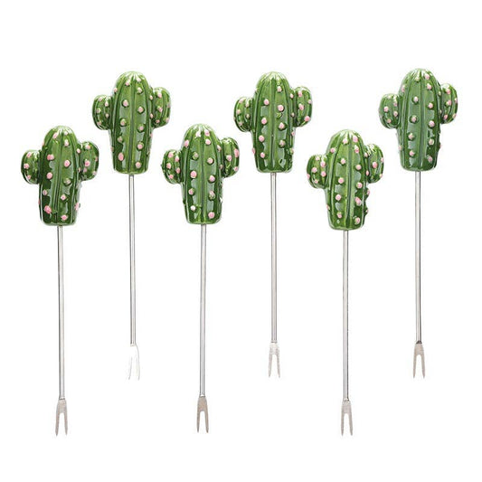 Cactus Picks - Set of 7