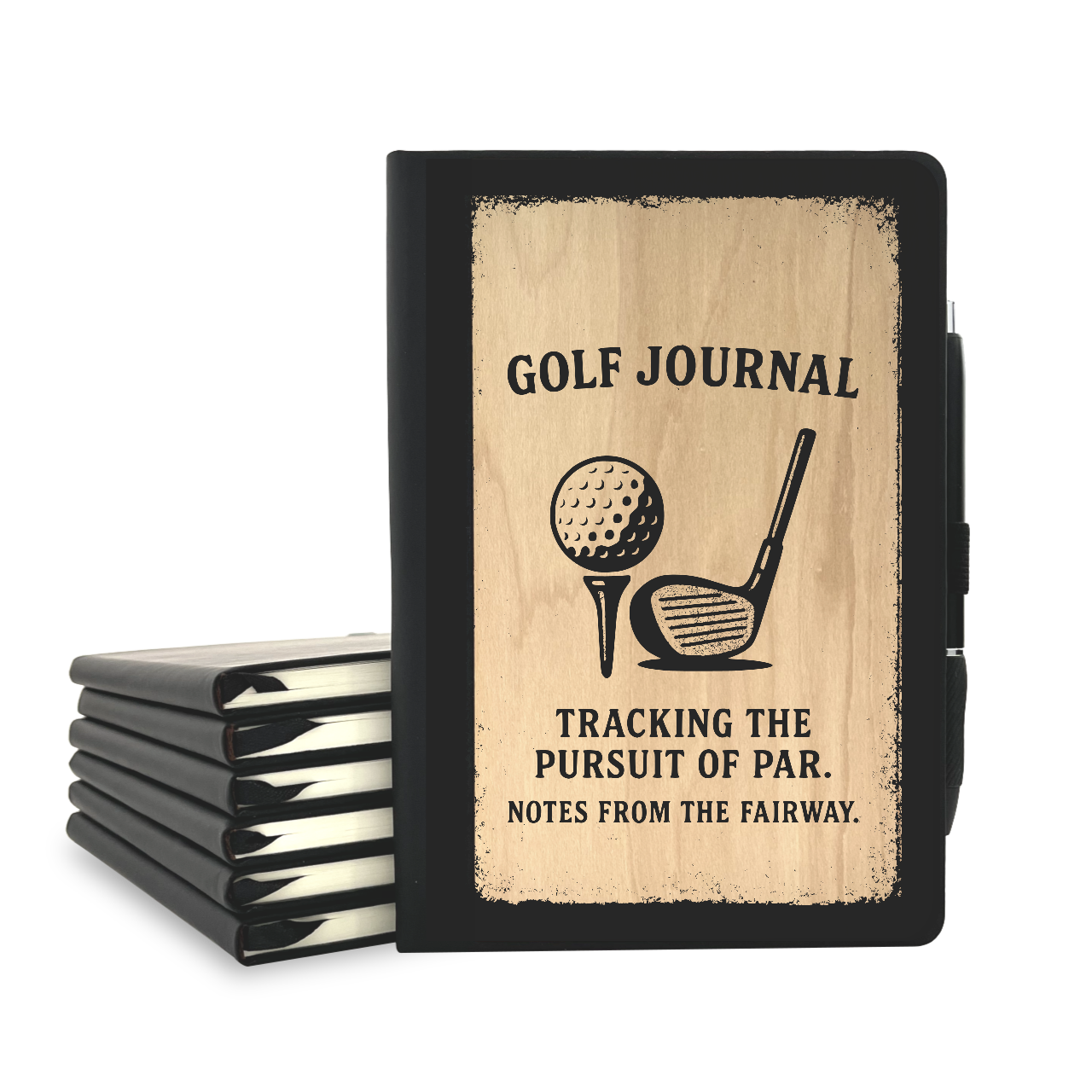 Golf Journal - Wood Cover