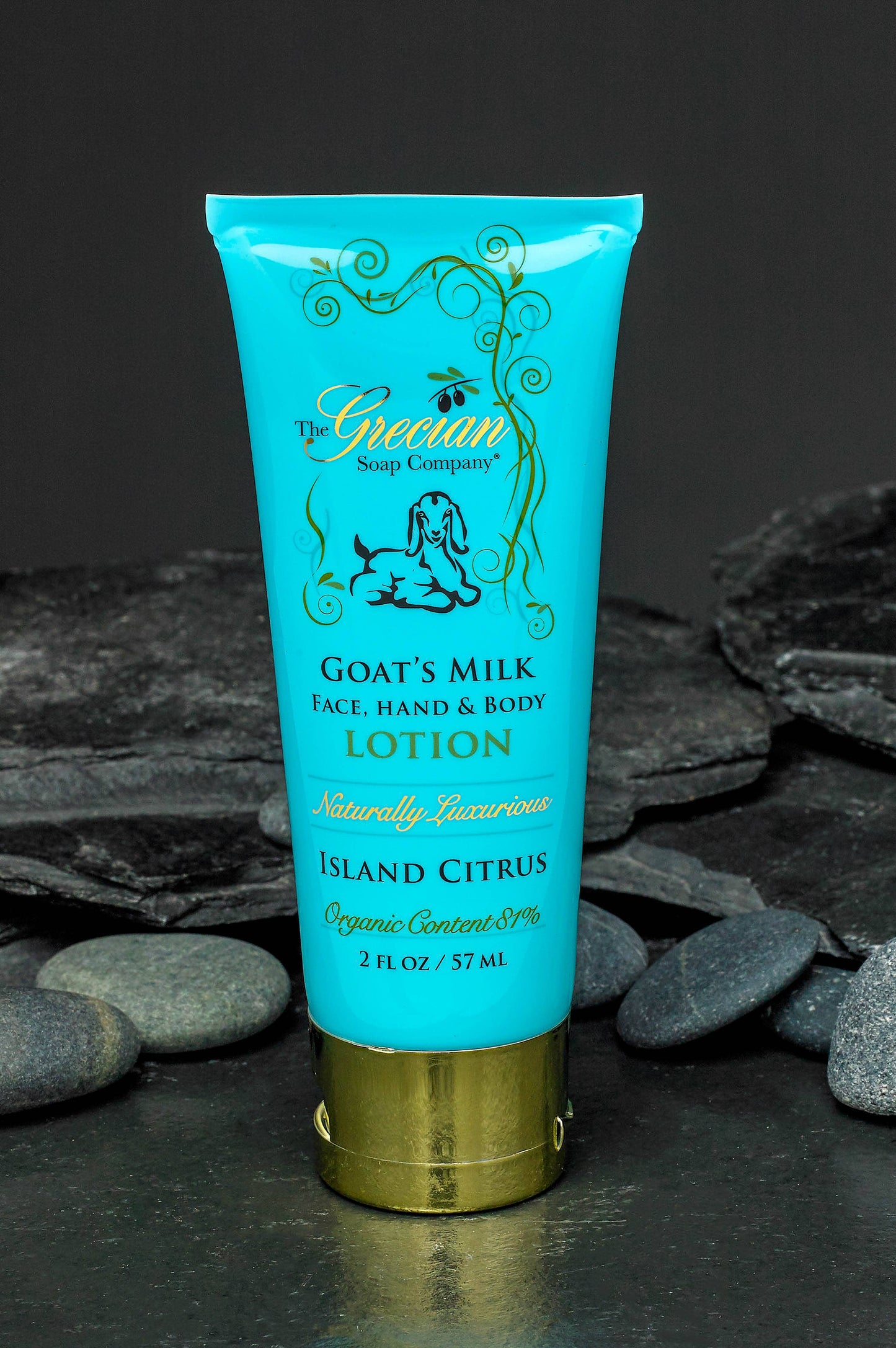 The Grecian Soap Company - Organic Beauty Hydrating Goat Milk Lotion Tubes 2oz.