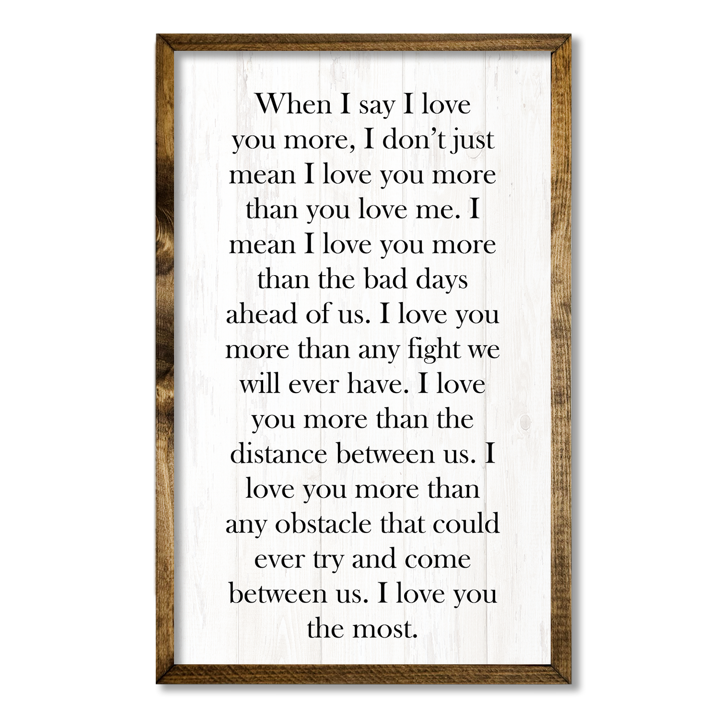 WHEN I SAY I LOVE YOU (WHITE)