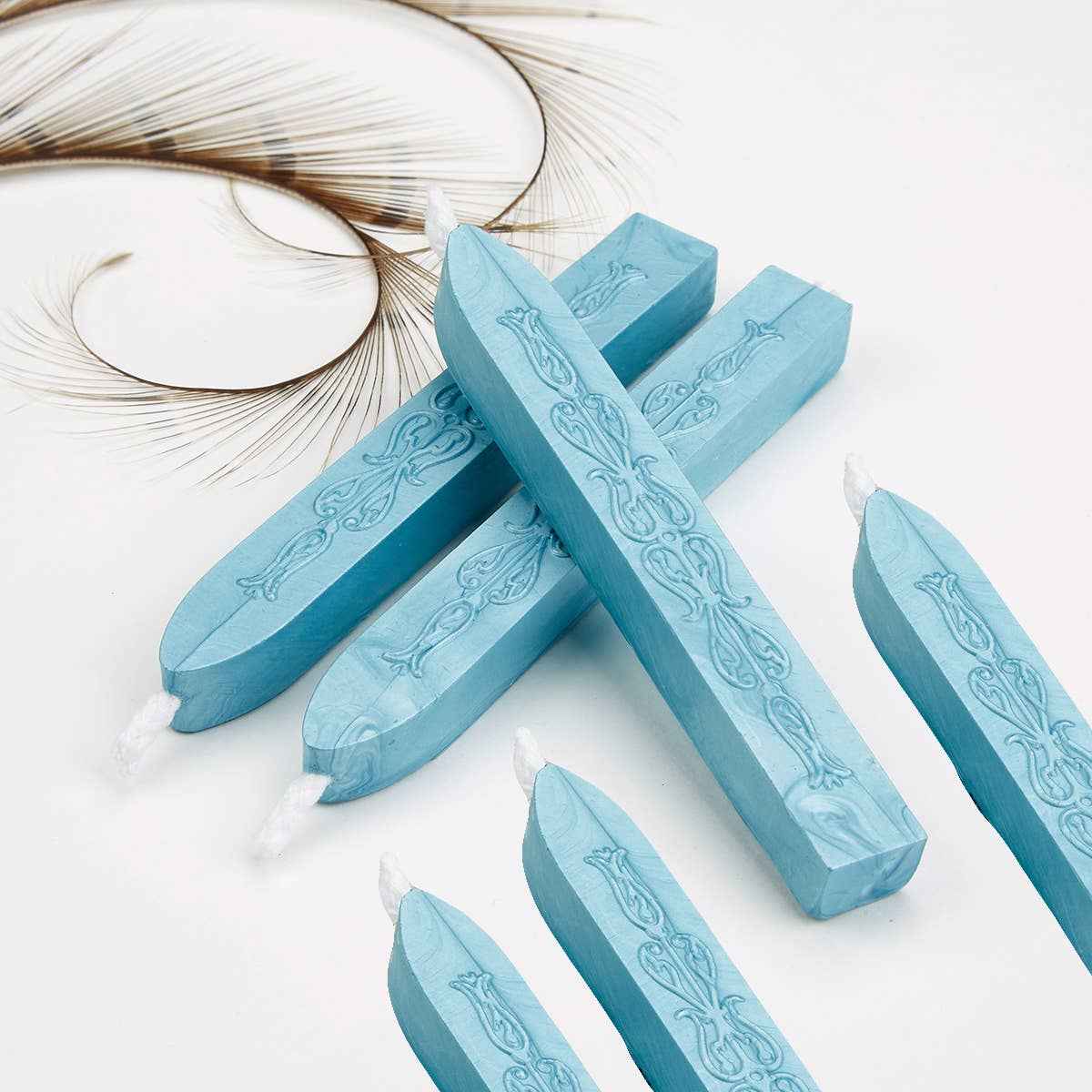 Sealing Wax Sticks with wick by color Bulk- 25+ colors- 12's