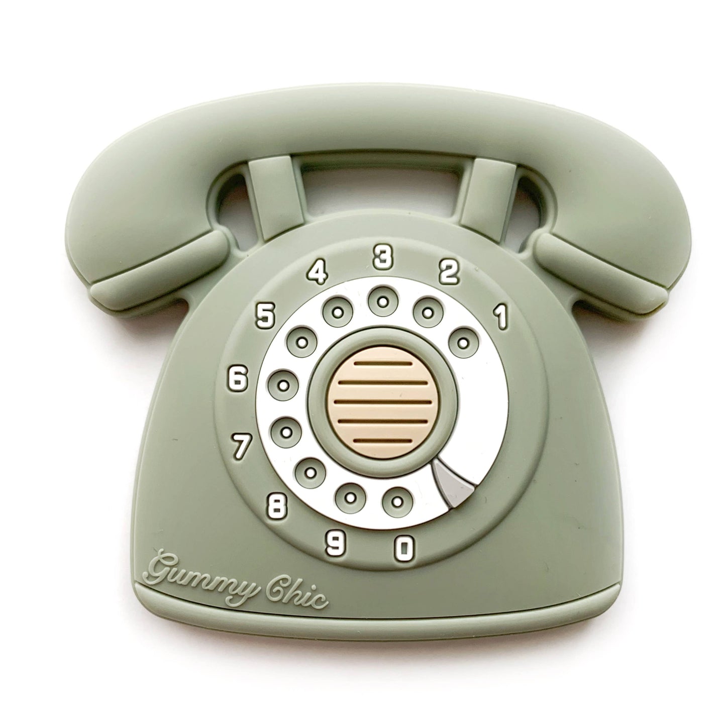 Vintage Phone Teether Toy for Teething Babies -Fun Baby Gift