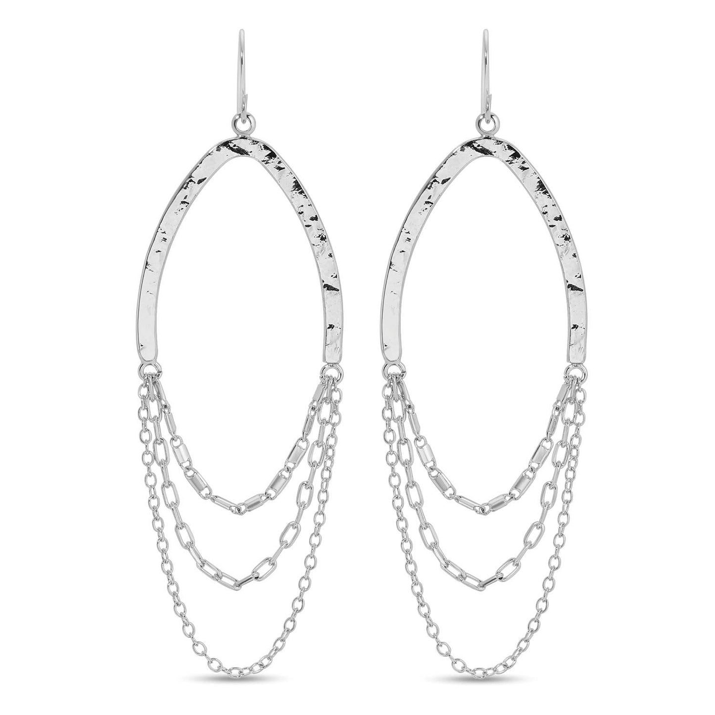 Long And Layered Drop Earrings