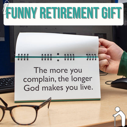Senior Moments Gag Flip Book - Funny Novelty Gifts