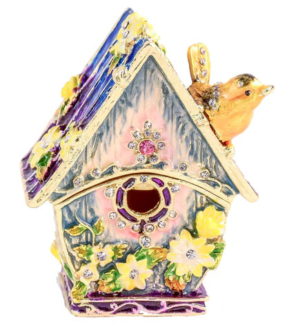 Bird House Trinket Box