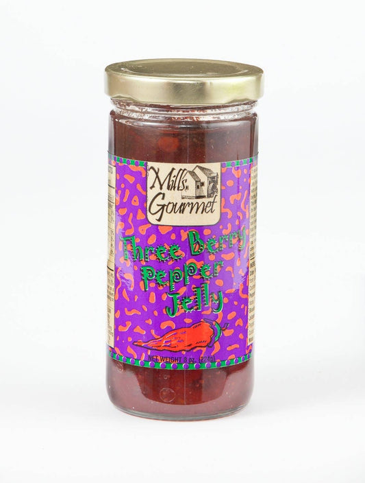 Three Berry Pepper Jelly