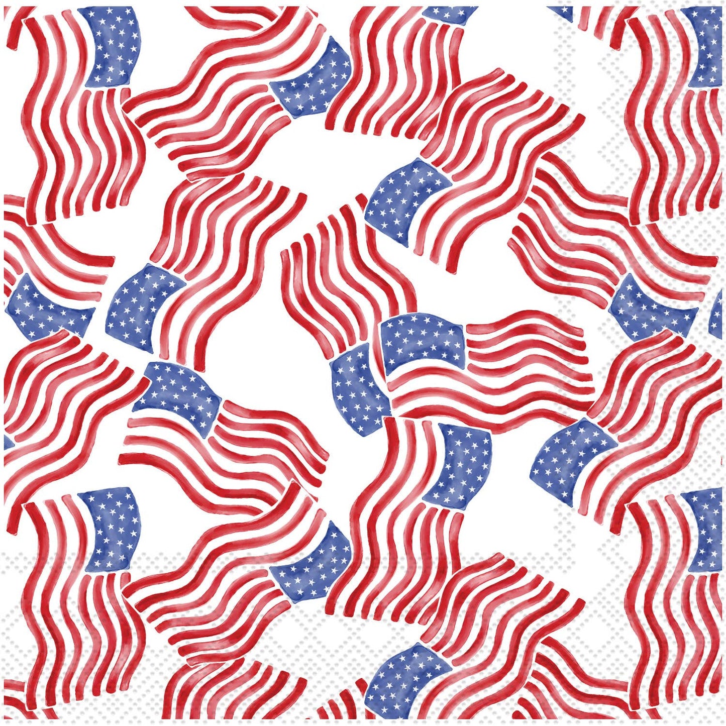 Paper Cocktail Napkins 20 Ct Stars & Stripes