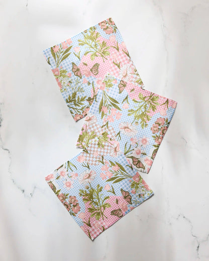 Geometry - Floral Collage Dishcloth Set