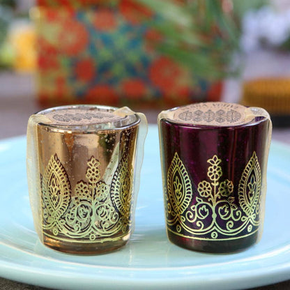 Kate Aspen - Indian Jewel Henna Votives - Assorted