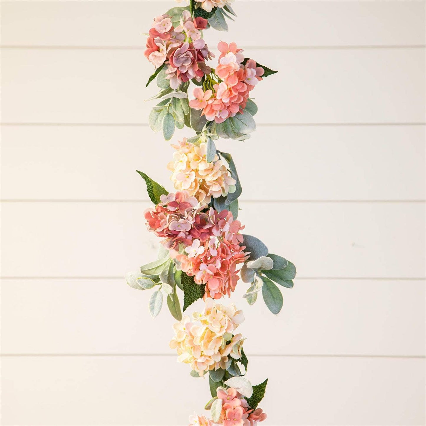 Garland - Hydrangea Blush And Lambs Ear