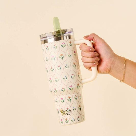 40oz Lifestyle Flip Straw Tumbler-Handpicked For You