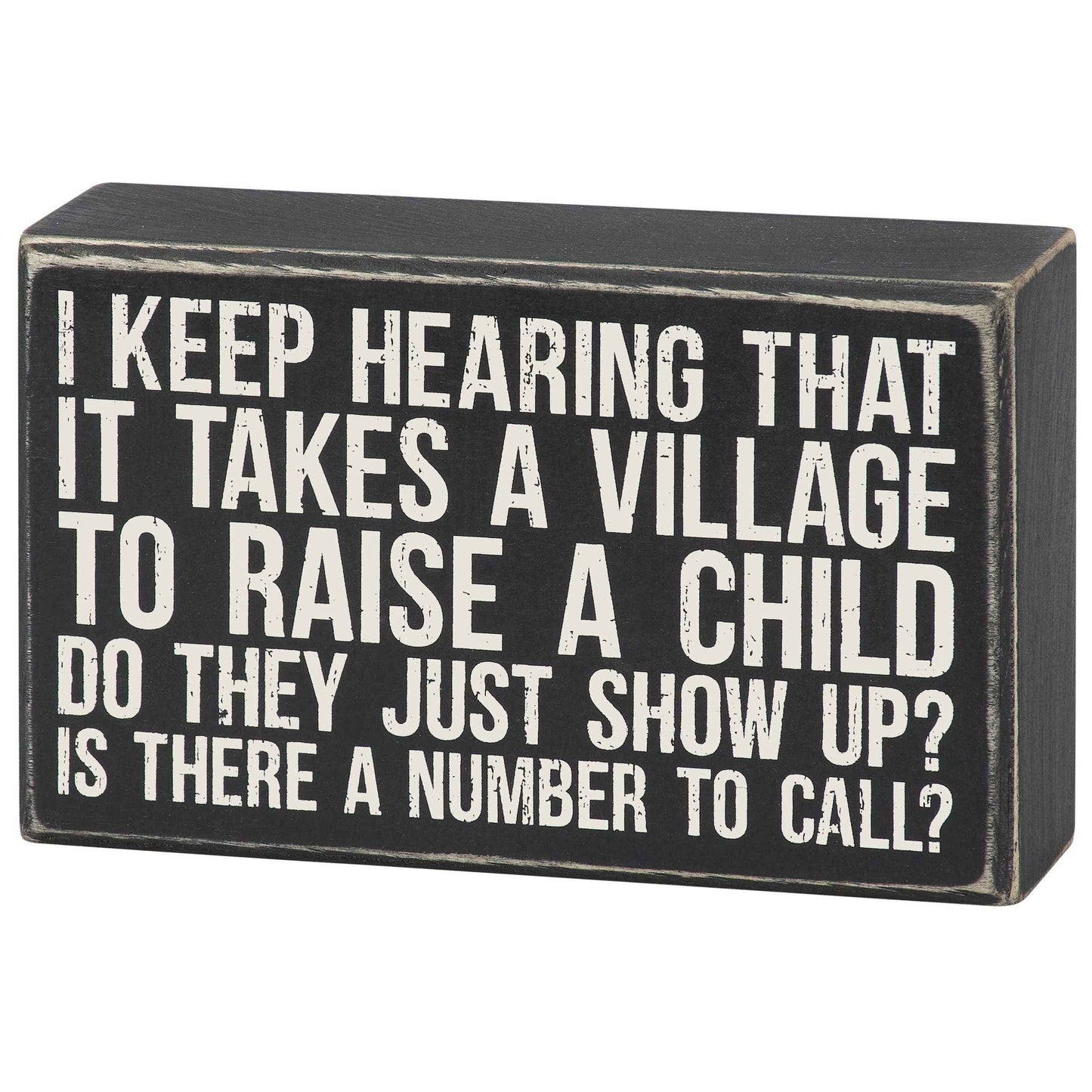 Is There A Number To Call Box Sign