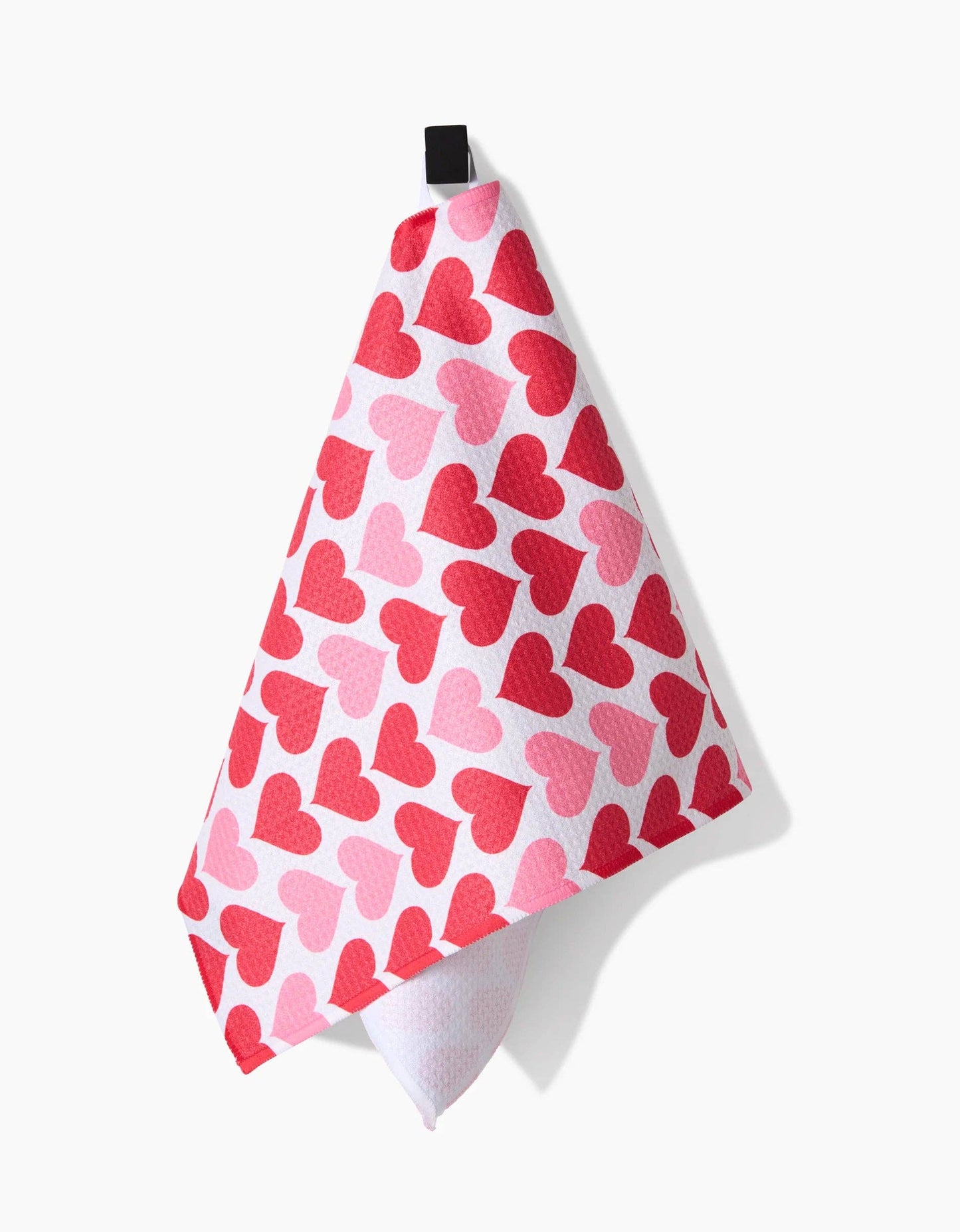Geometry - Blushing Hearts Bar Towel