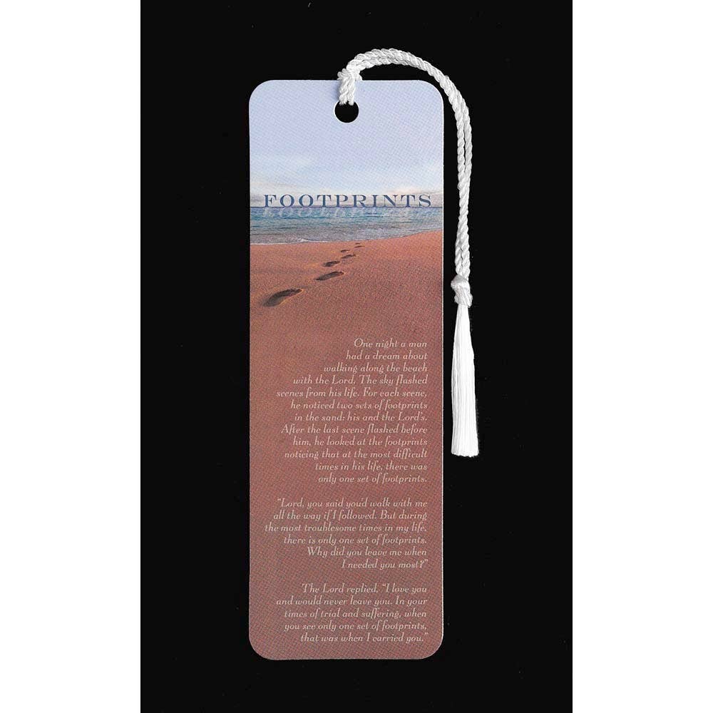 Tassel Bookmark Footprints