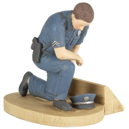 Figurine Police Officer's Prayer