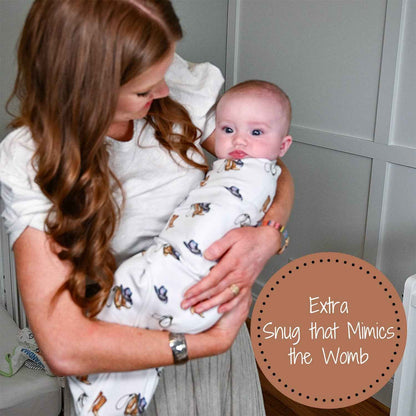 LollyBanks - Life Is Better In Boots Baby Sleep Swaddle Organic Cotton