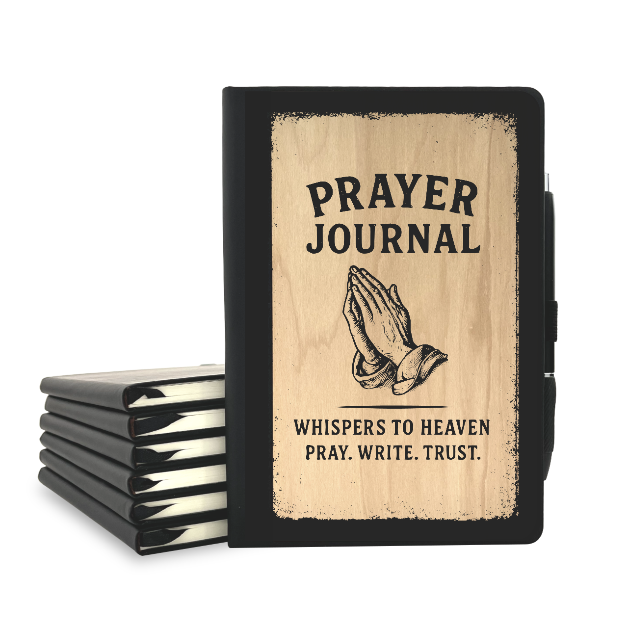 Prayer Journal - Wood Cover