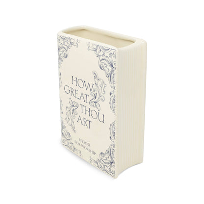 Large Book Vase, Hymnal