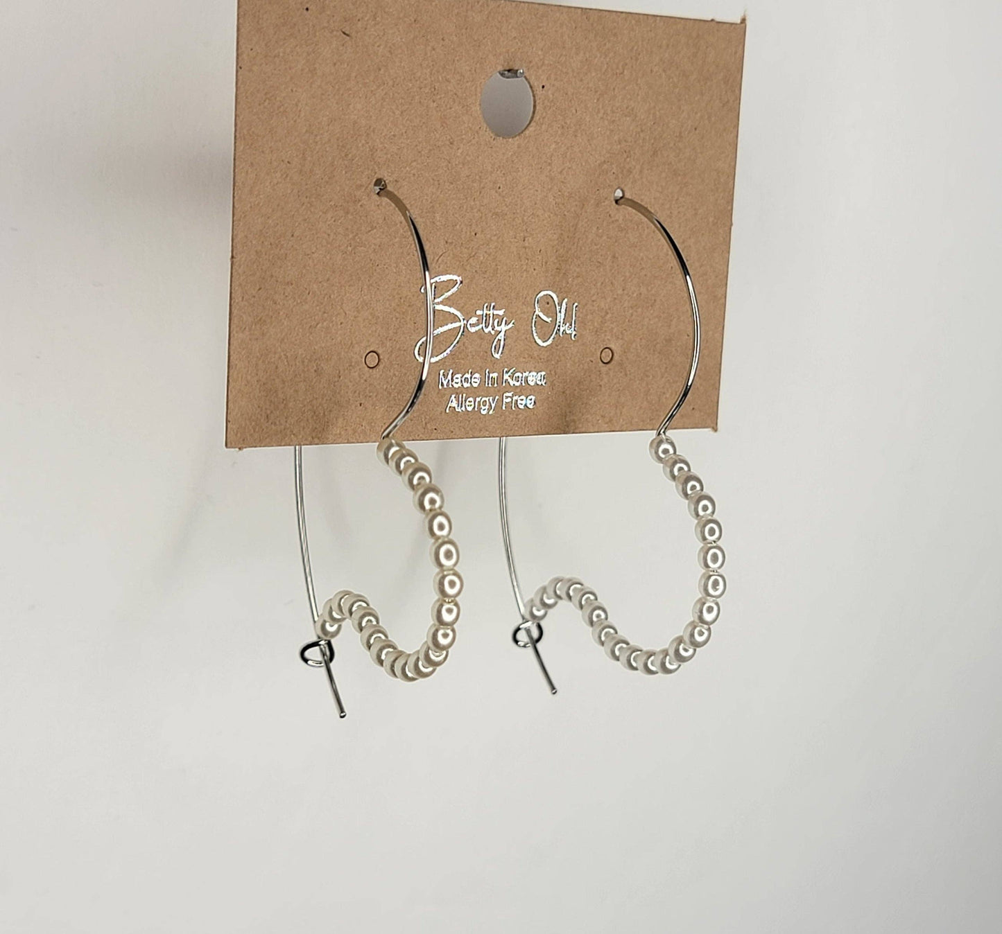 Heart Shape Dangle Earrings