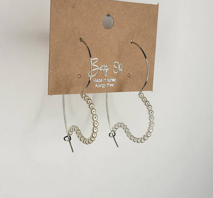 Heart Shape Dangle Earrings