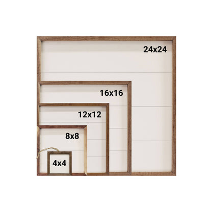 Mustard Seed Greenery Matthew 17 20 Square White