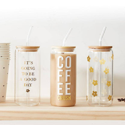 Glass Cold Brew Tumbler Crush