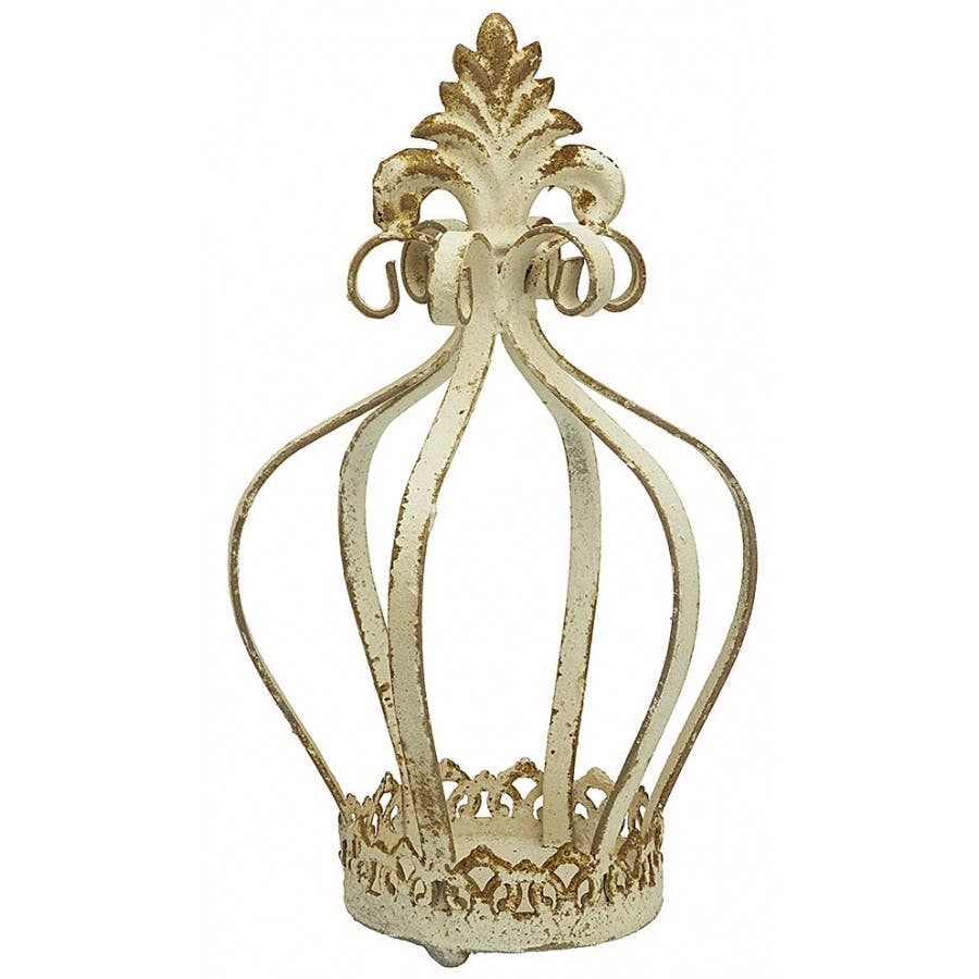 Metal Distressed Votive Candle Holder