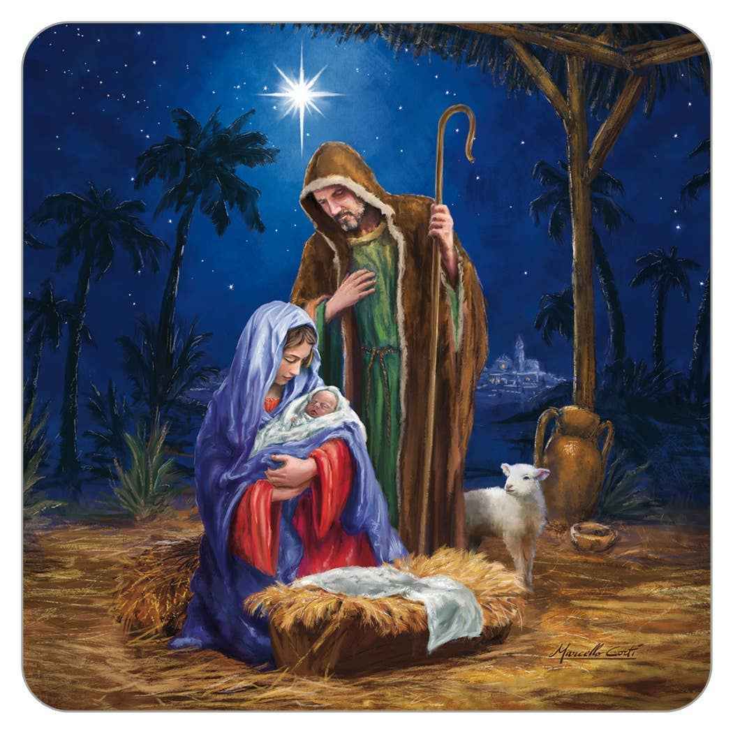Legacy - Holy Family Blessing Faith Coaster