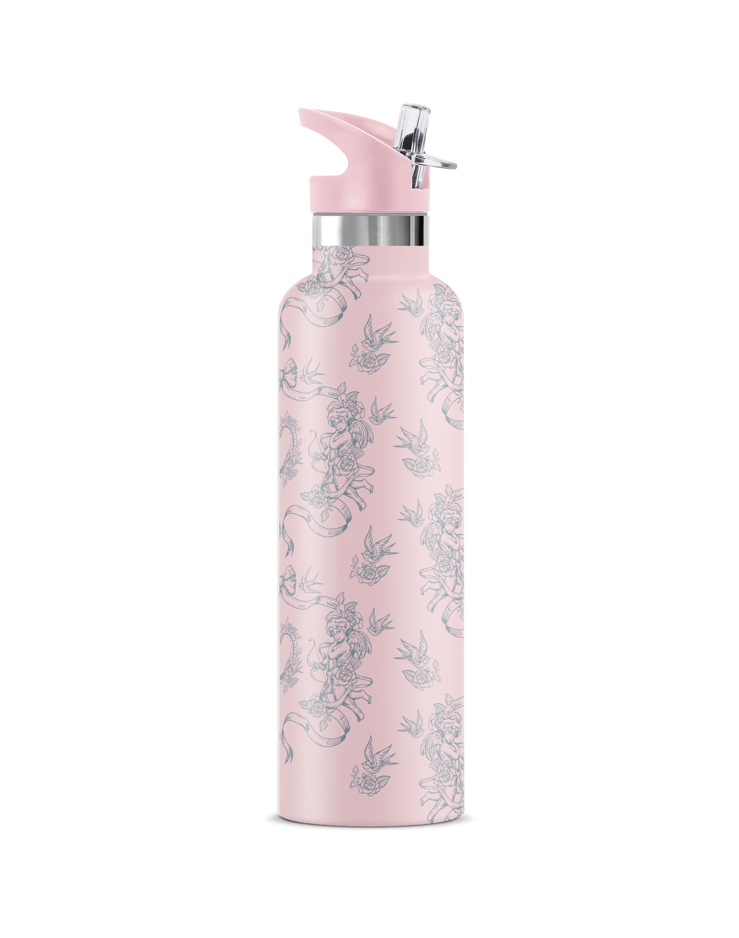 Rococo – Romantic Floral Insulated Water Bottle | 25oz