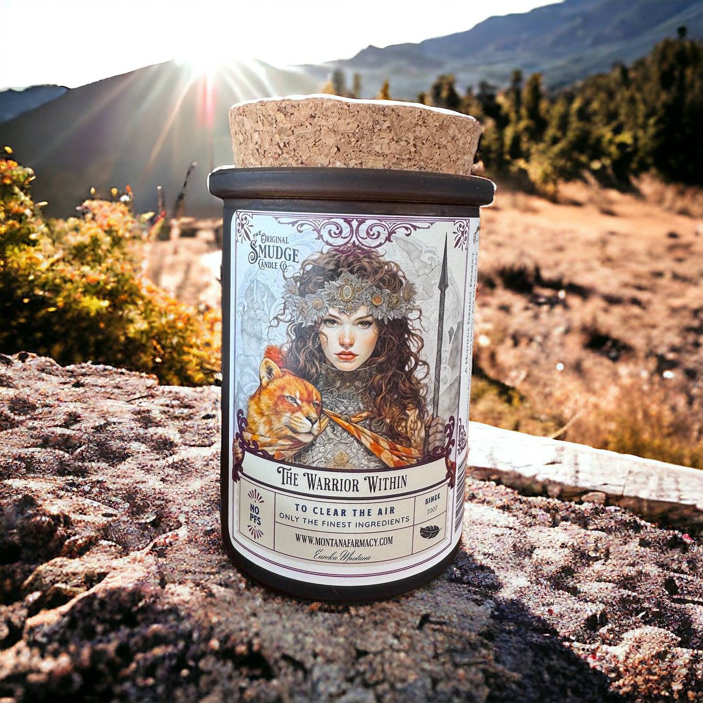 The Warrior within Celtic Queen Smudge Candle