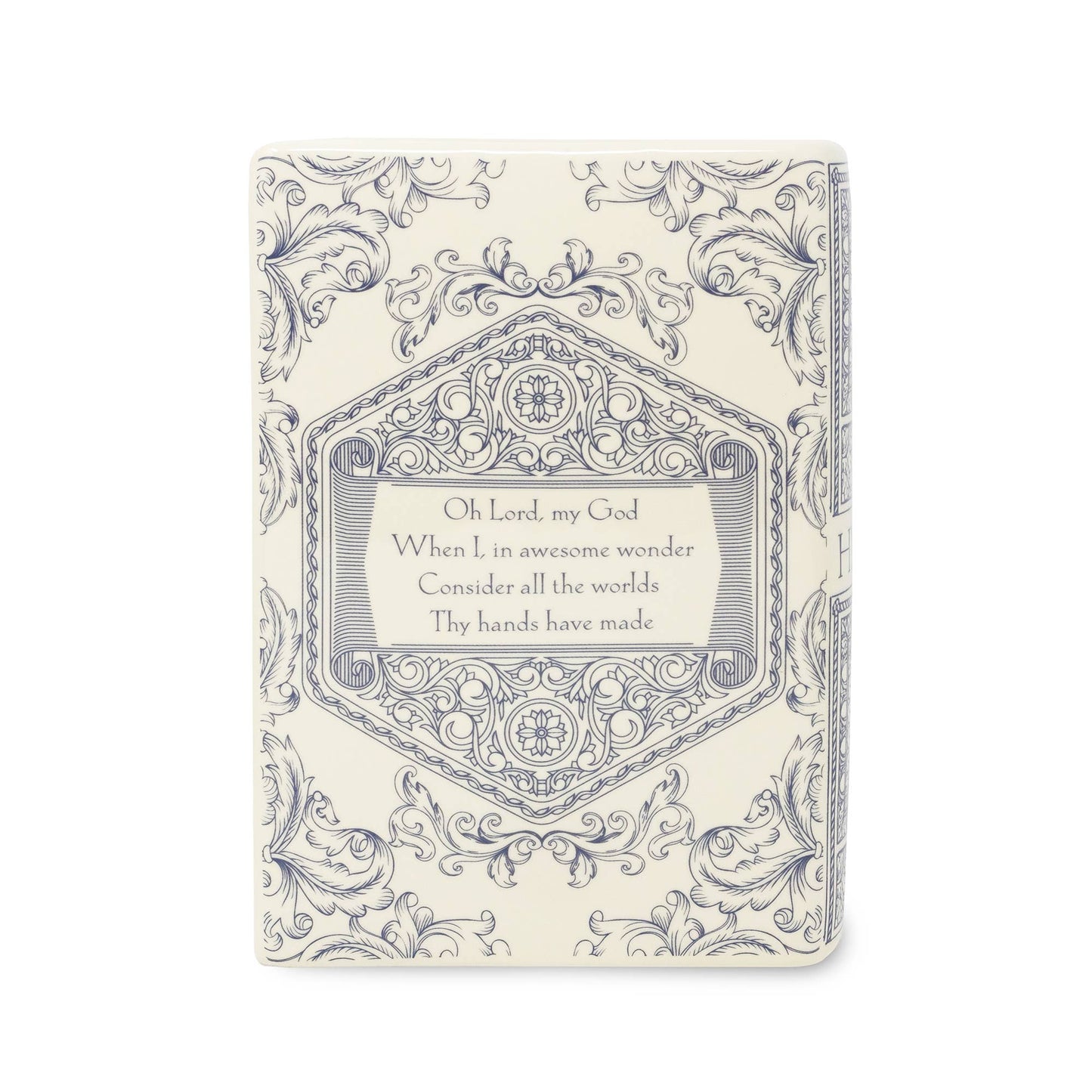 Large Book Vase, Hymnal