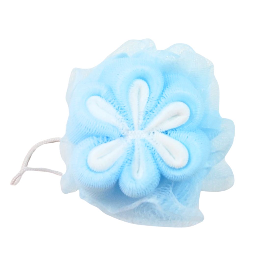 Flower Loofah | Bright Colored Flower Bath & Shower Pouf
