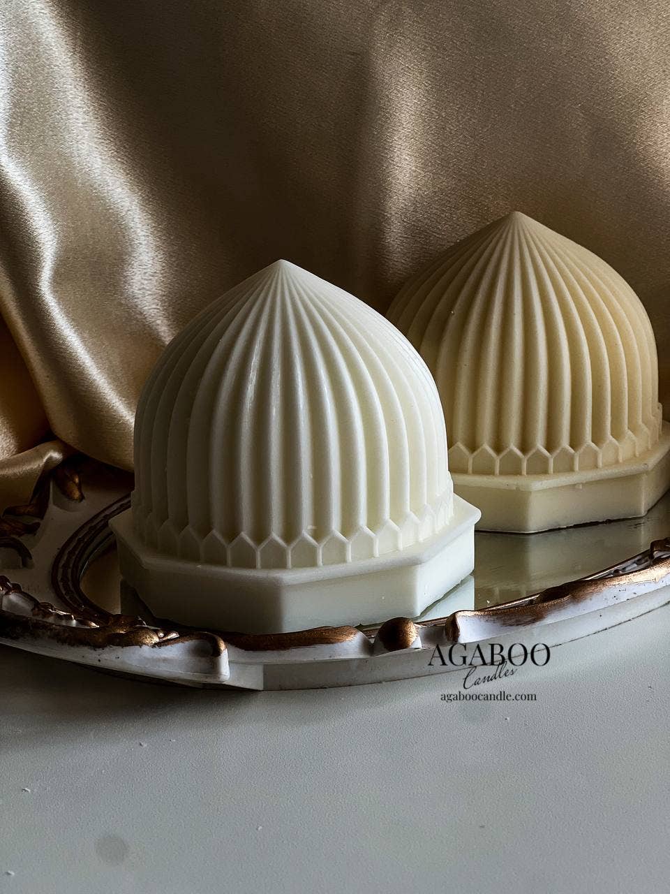 Exotic Cultural Domes Candle 4x4.5in - Religion - Shaped