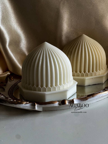 Exotic Cultural Domes Candle 4x4.5in - Religion - Shaped