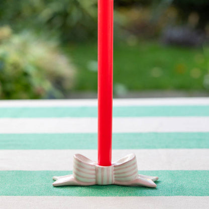 Cherry Red Dinner Candles