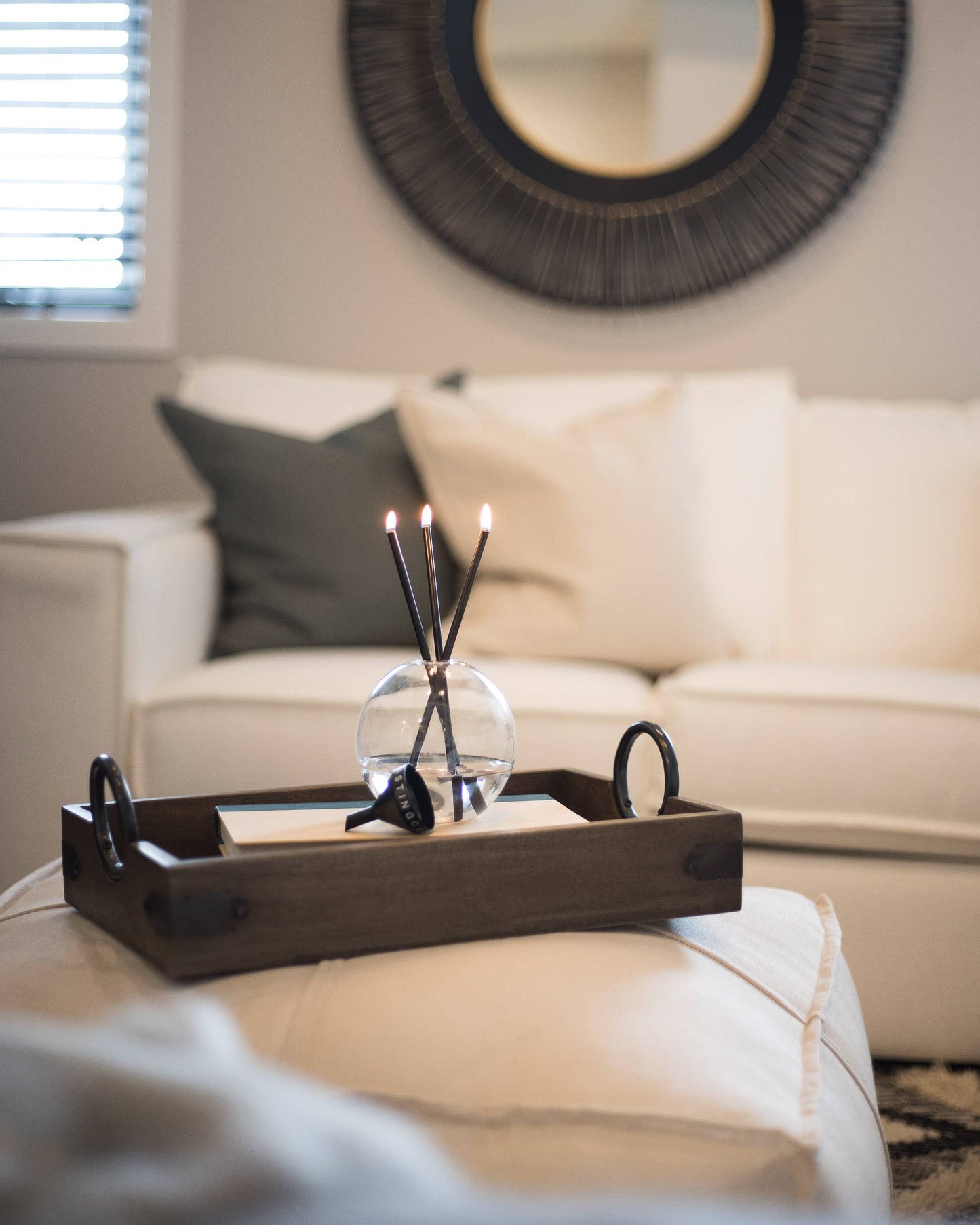 Black Everlasting Candles – Reusable Steel Oil Candlesticks
