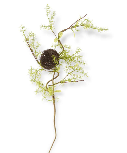 33 Inch Twig Bird Nest Stem