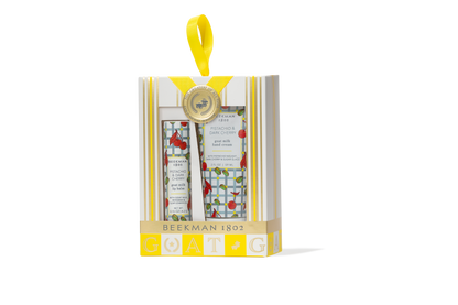 Beekman 1802 - Pistachio & Dark Cherry Lip & Hand Cream Gift Set