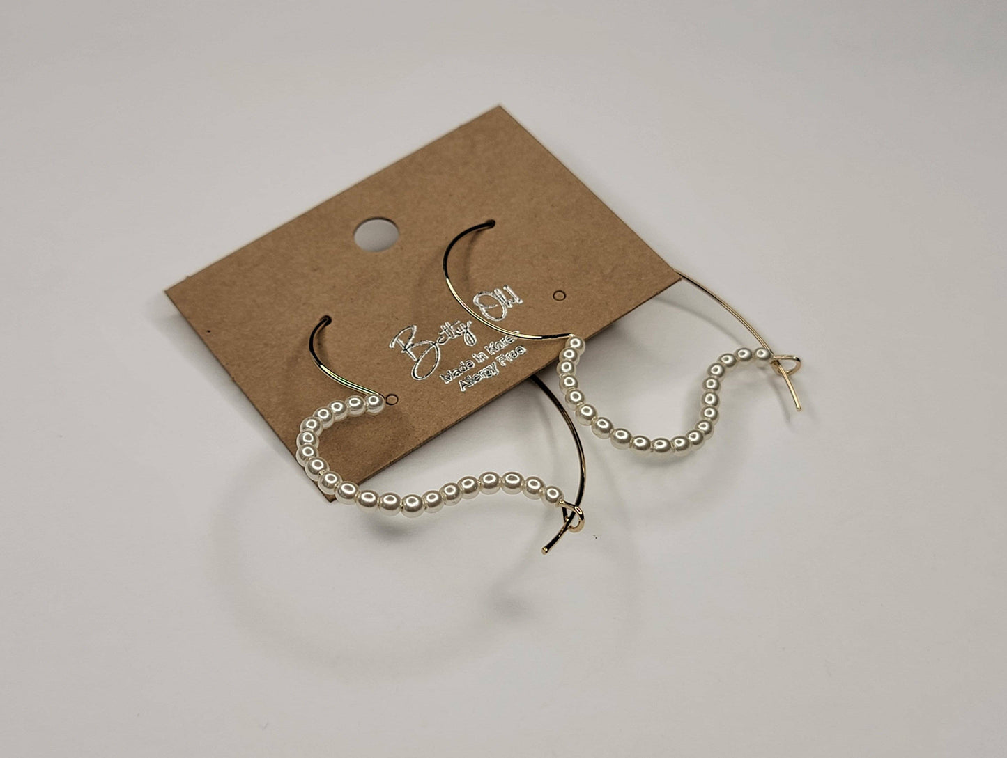 Heart Shape Dangle Earrings