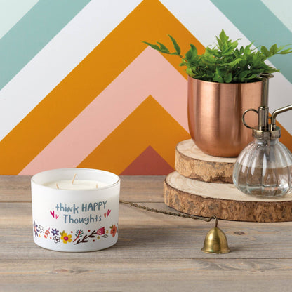 Think Happy Candle
