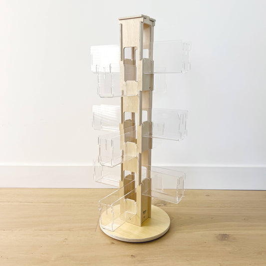 Greeting Card Display Spinner Rack