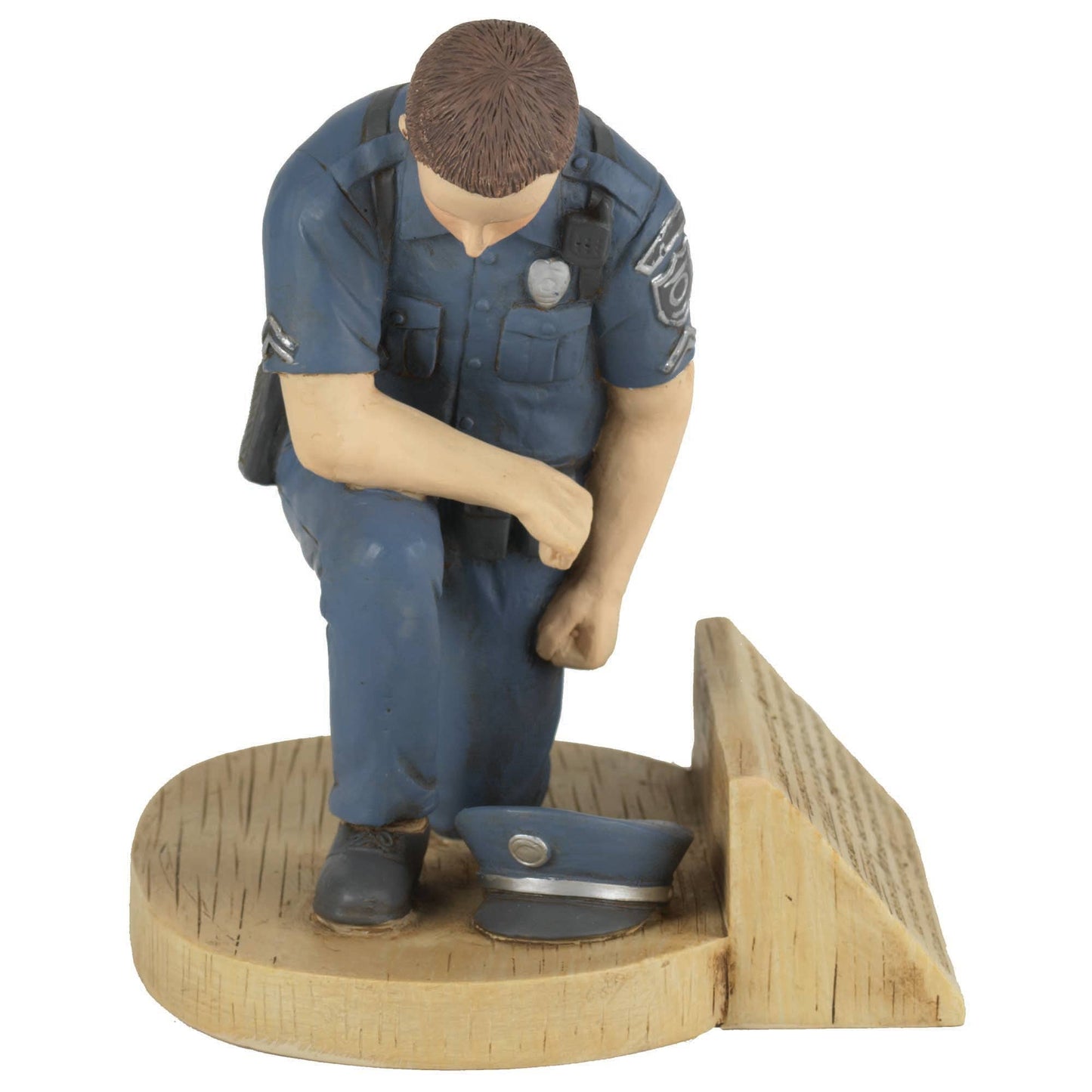 Figurine Police Officer's Prayer