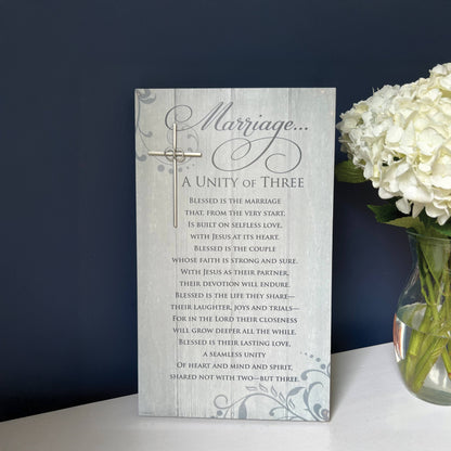 Marriage Wall Plaque