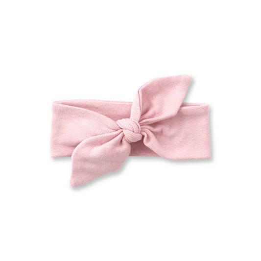Baby Girl's Pink Cotton Headband: One Size