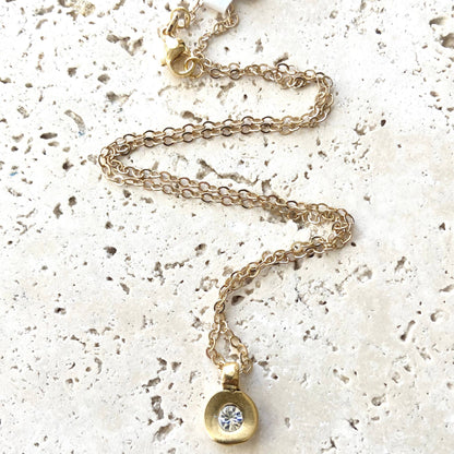 Hand casted Swarovski layering boutique salon necklace spa