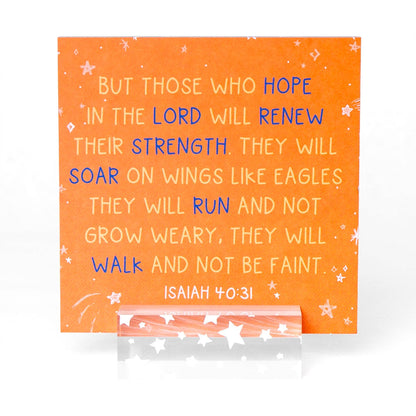 Verses for Strength  Bible Verse Card Set