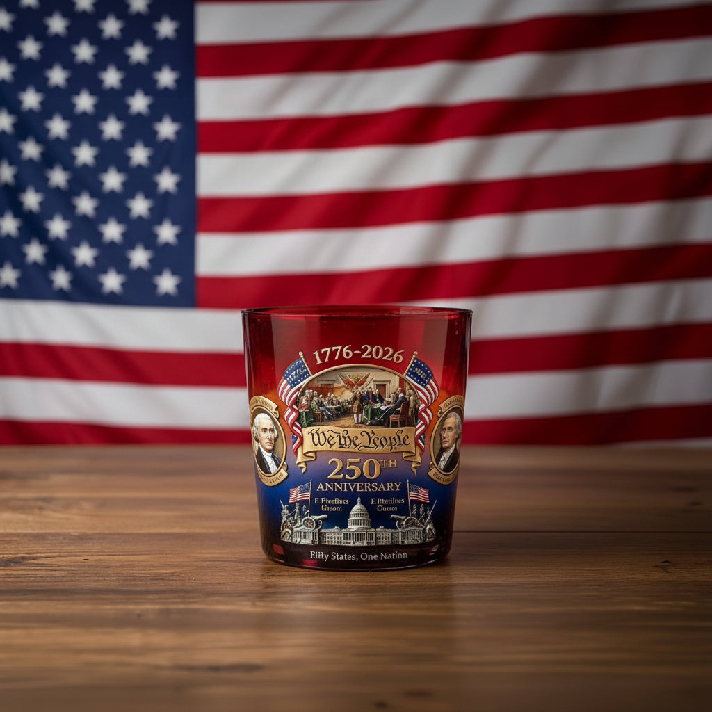250th Anniversary Drink Glass