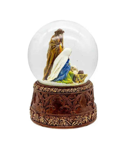 100mm Musical Nativity Scene Waterglobe