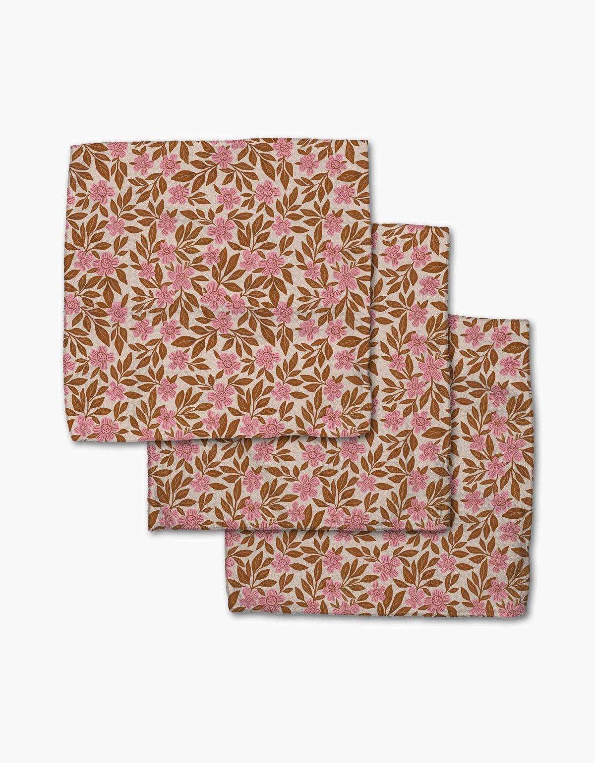 Floral Meadow Dishcloth Set